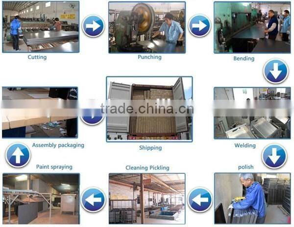 Stainless steel drawer material metal type tool storage cabient / workbench