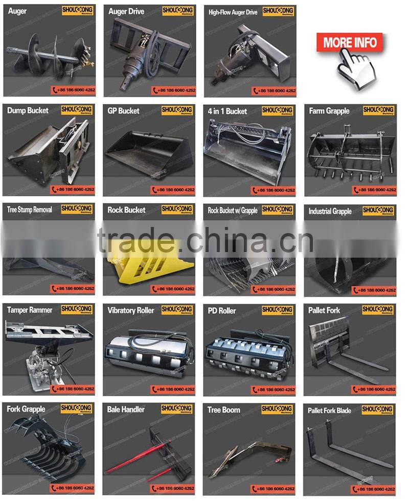 TMG skid steer attachments parts