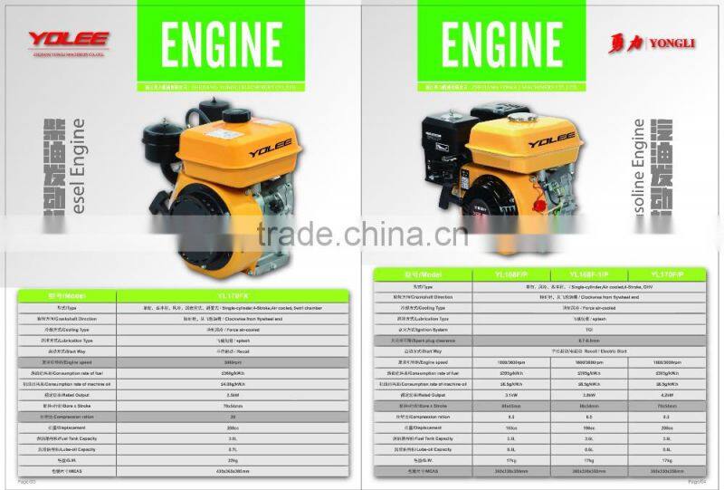 New diesel engine (4.5HP) 170FX