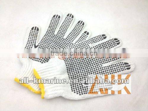 Non-slip Dots Cotton Working Gloves