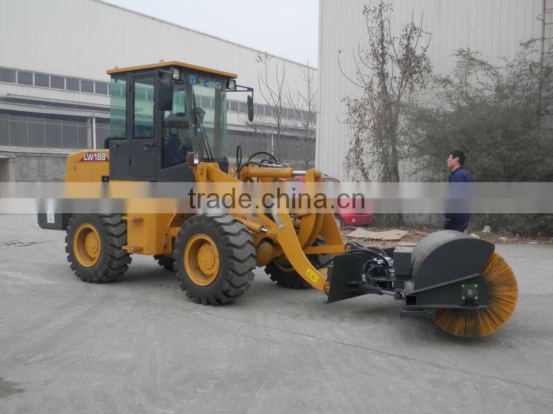 hot sale BM11 series Skid Loader Outdoor Angle Sweeper Broom