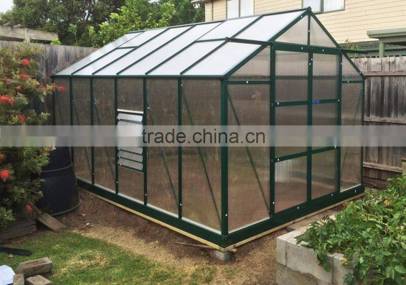 New style greenhouse aluminum glass louver windows
