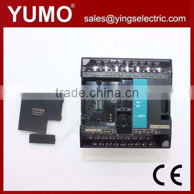 FATEK FBs-24MCT2-AC 24points high function NPN transistor outpt AC220V CPU type PLC