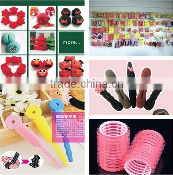 2017 best selling products/Hair Roller/Magic Hair Twist Sponge/hair bun/ loop hair curler