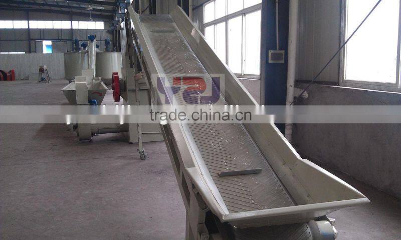 PET flakes crushing & washing line