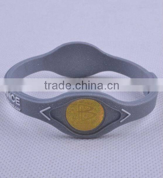 Hot sale!!! Most special promotion gift energy silicon bracelet charms fashion bracelets 2013