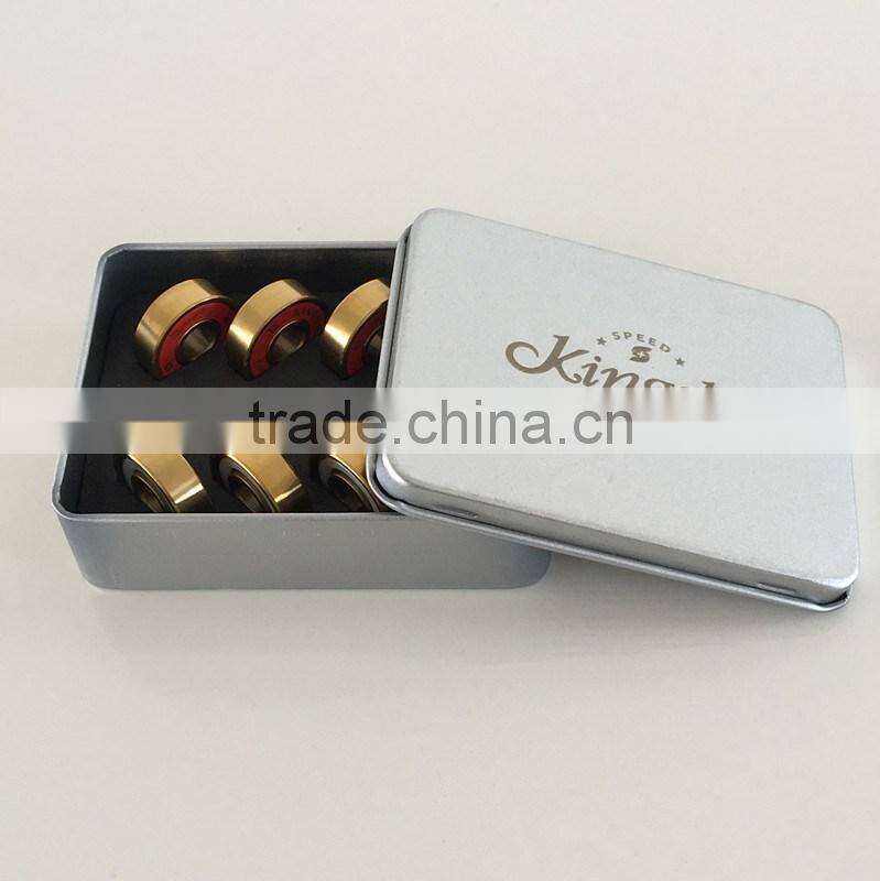 Skate board bearings spacer for skate board and skate