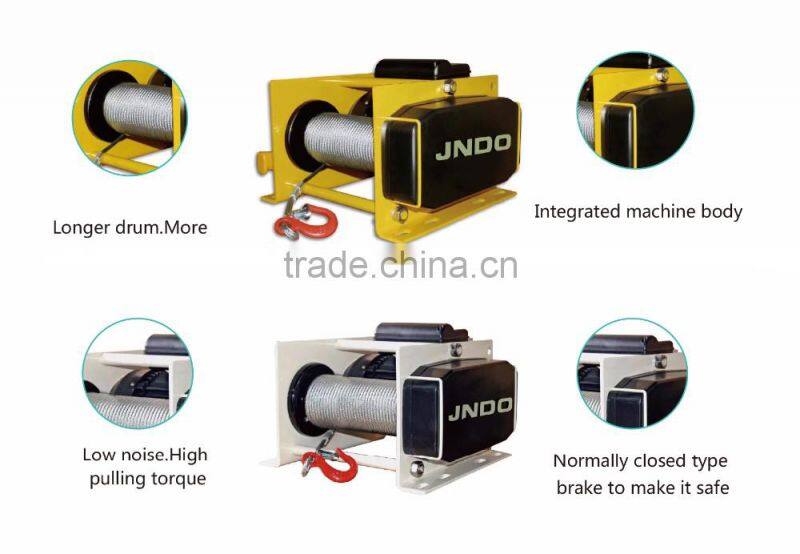 Multi-functional electric mini hoist winches