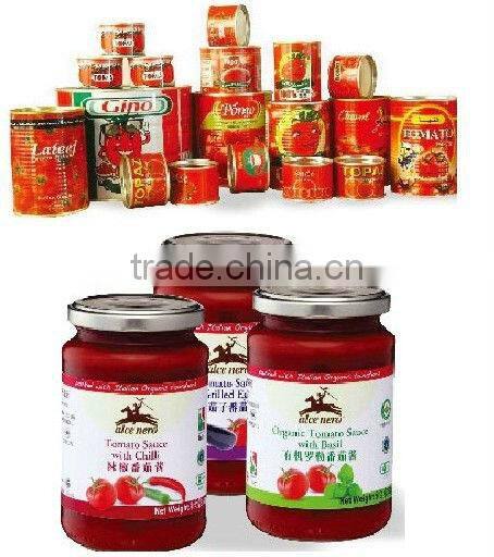 tomato paste automatic labeling machine