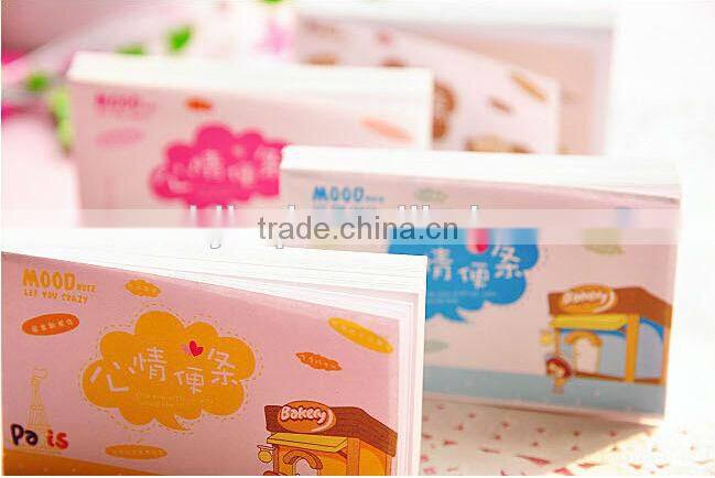 mini mood note/ custom printed sticky note