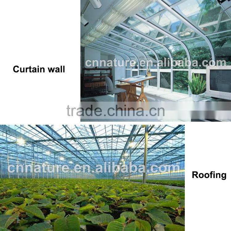 high impact strength honeycomb polycarbonate sun sheet for building material