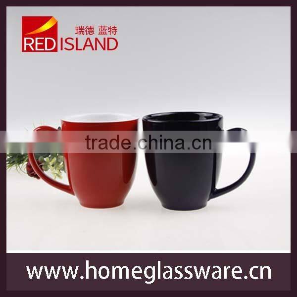 Hot sale 16 oz colorful ceramic mug