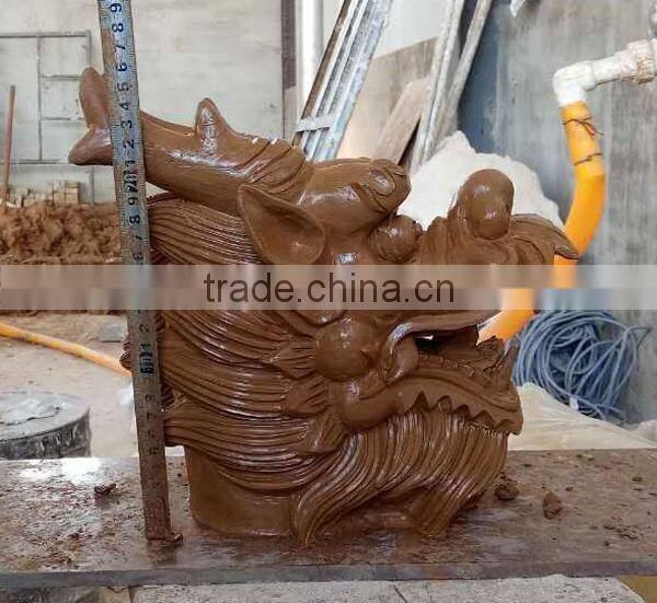 Bronze Dragon Head Fountain Sculpture