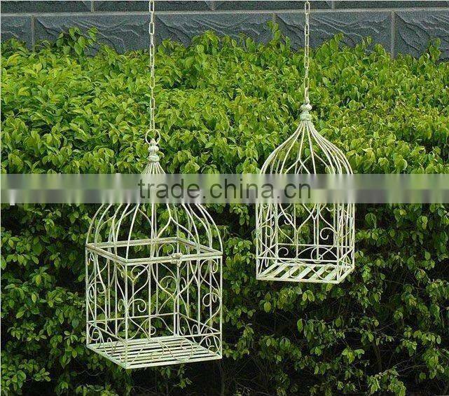 Vintage Large Handmade Round Wedding Decorative Bird Cage