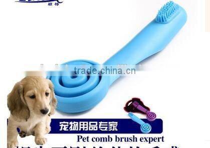 CY105 Handle Snail Shape Pet Lollipop Toothbrush