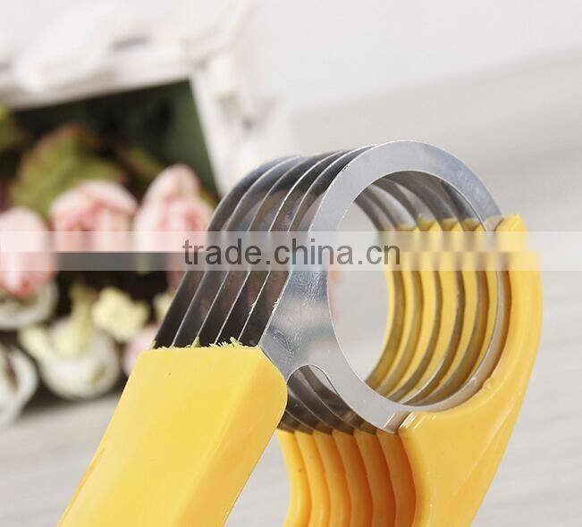 CY142 Banana Slicer Cutter Chopper Cucumber Cutter 2016 Fruit Salad Kitchen Tool