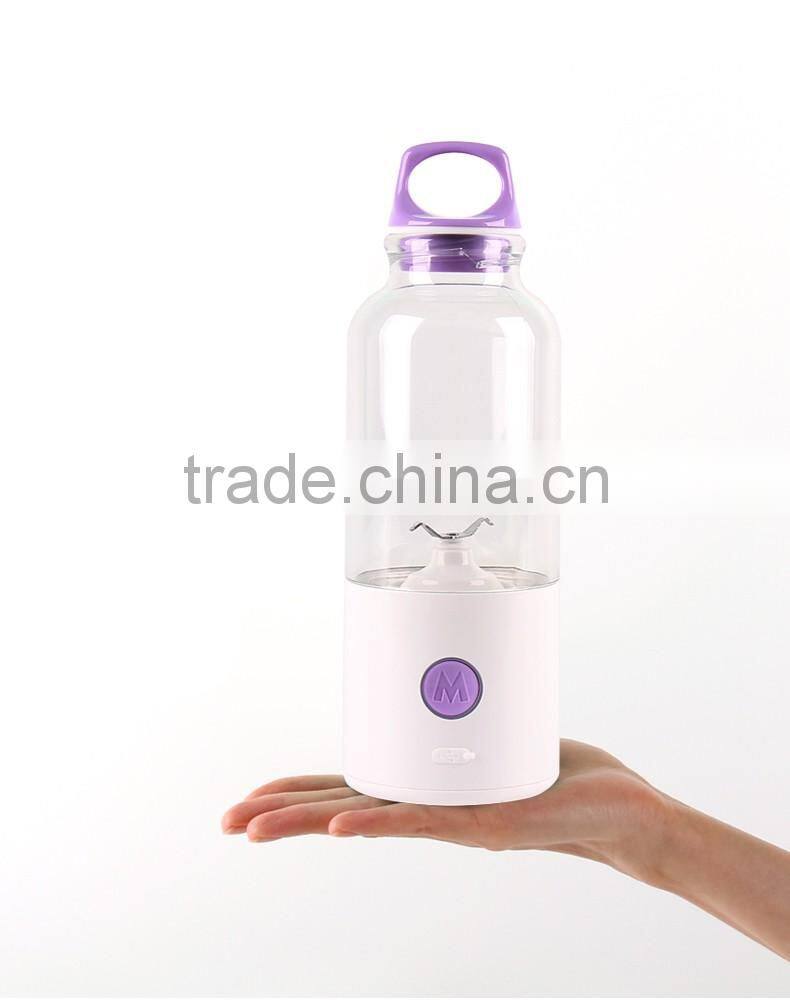 Electric Portable Mini Detachable USB Rechargeable Juicer Cup Automatic Blender Shaker 700ML