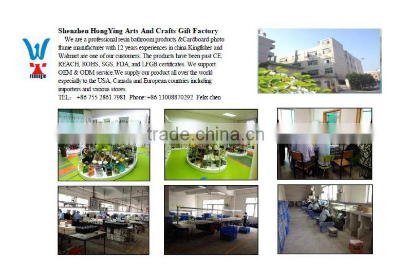 Mini tulip resin handmade photo frames designs for pet