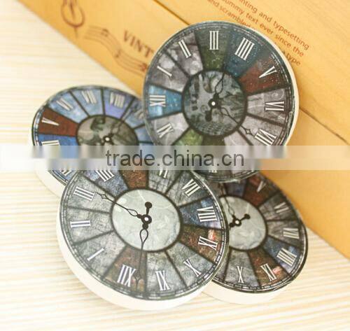 Supply fashion creative retro Clock Large Eraser