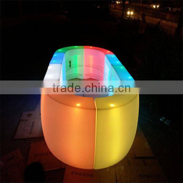 Commercial Furniture General Use and Bar Furniture Type illuminated led bar counter