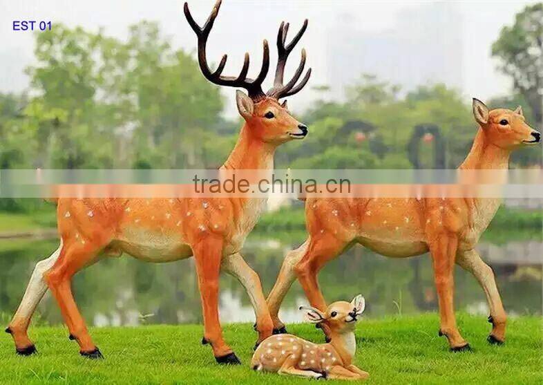 hard fiber glass reinforced plastics garden decor swan