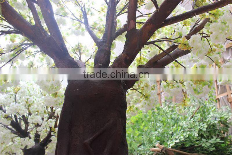 fiberglass trunk wedding romantic decor artificial silk flower cherry blossom tree