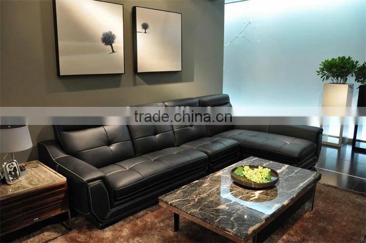 K153 New design modern sofa set germany living room leather sofa