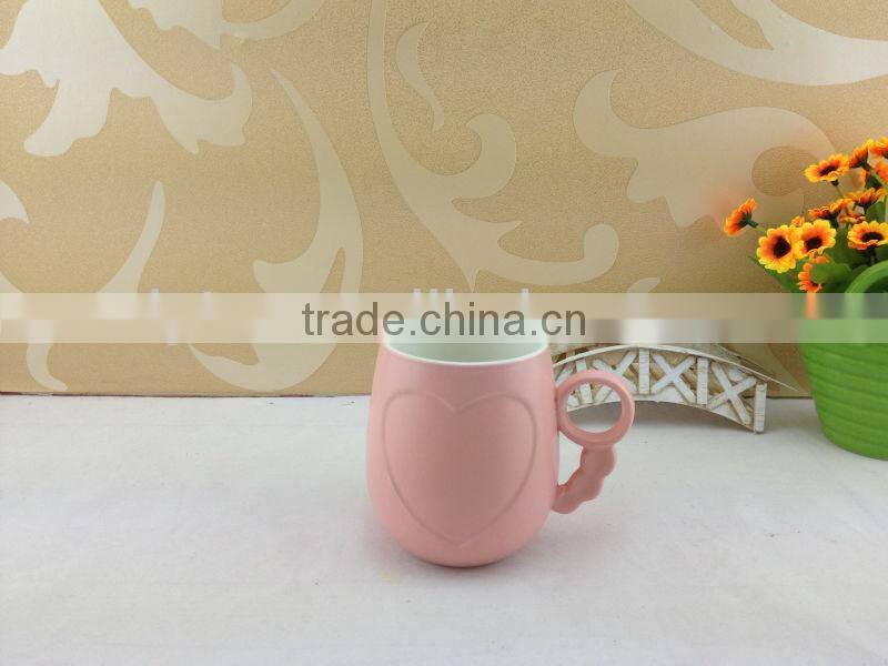 color glazed ceramic coffee mug for promotional gifts