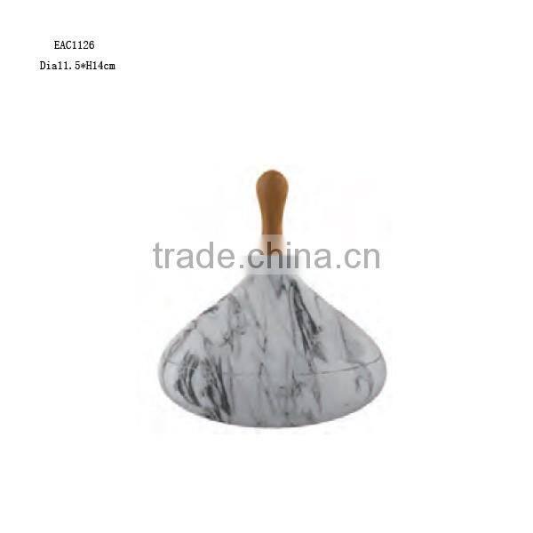 Luxury design cement jewelry box ring holder