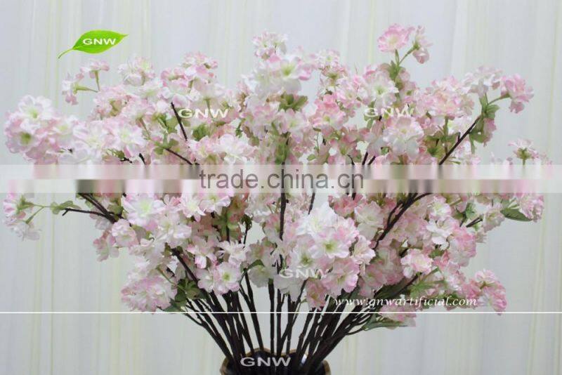 GNW BLB-CH16050015ft High quality cheap pink artificial flower cherry blossom for wedding