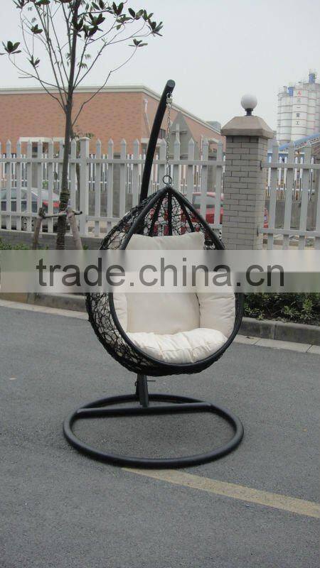 Indoor outdoor rattan swing
