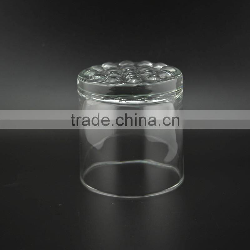 10oz clear shot glass cups for wine with OEM