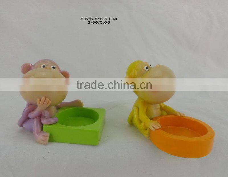 2016 russia promotional gift items polyresin monkey for sale