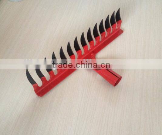 High quality carbon steel garden hand rake