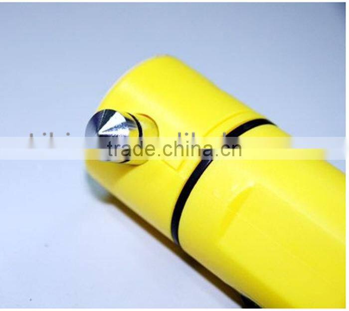 hot sale yellow multifunctional emergency hammer
