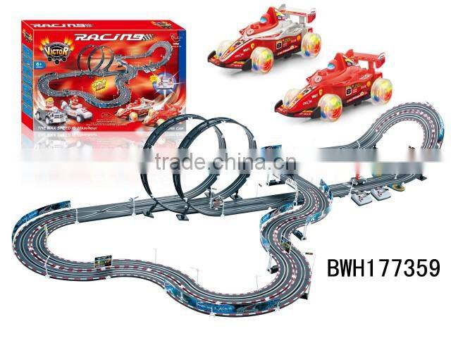 Slot car track for two player BWC177353