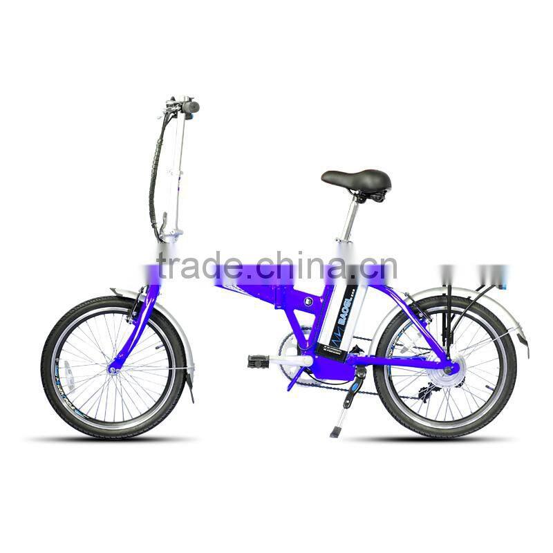 electric folding bicycle with 250W