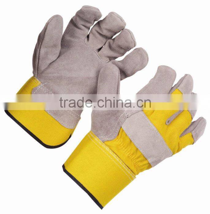 Cow split Leather glove
