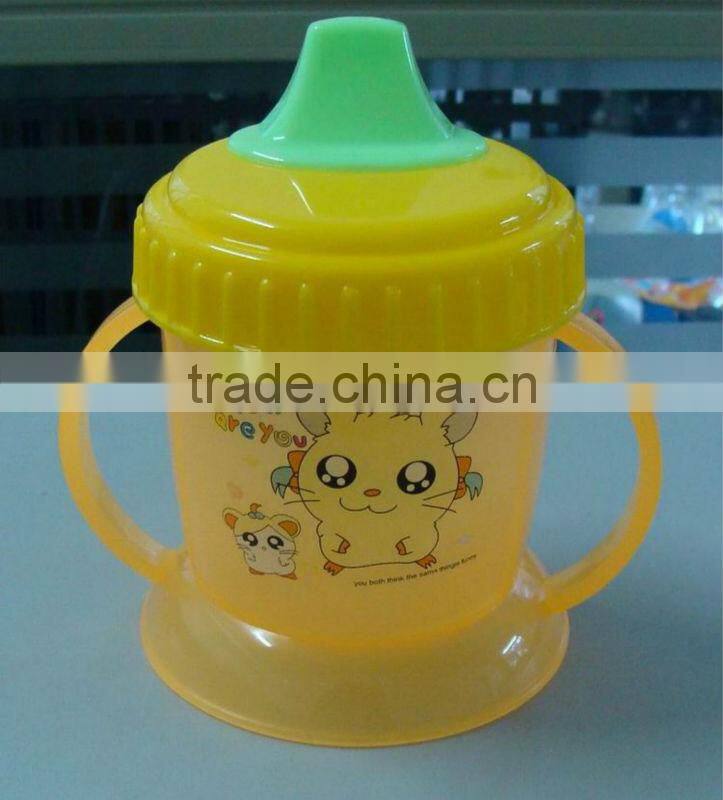 Plastic Baby Training No Spills Baby Feeding Cup