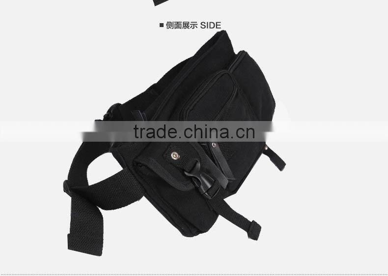 Running waist bag with water bottle holder