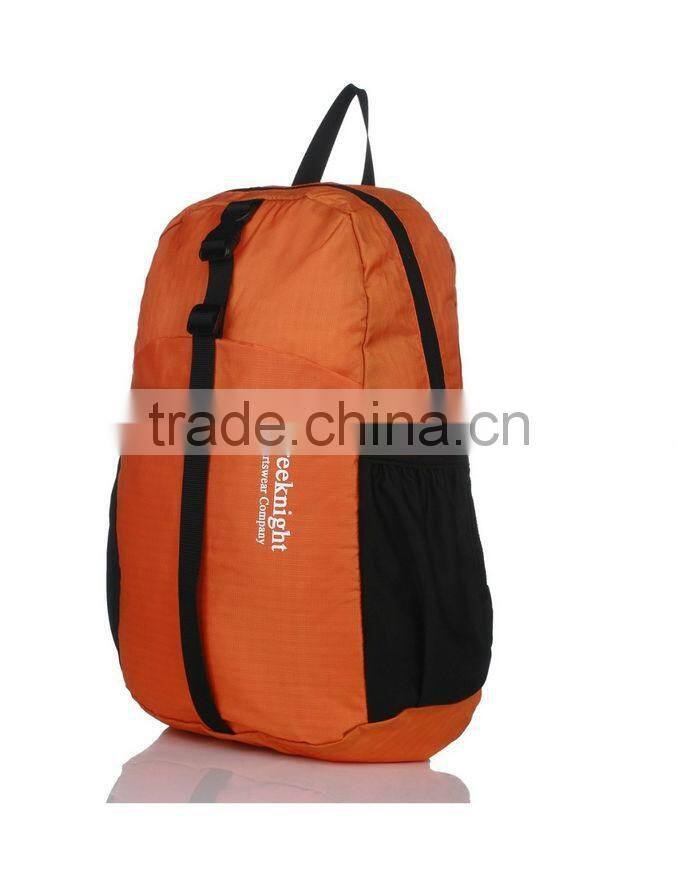Custom Made Assorted Colors Nylon Wholesale Vintage Backpack Foldable Travelling Backpack(CF-212)