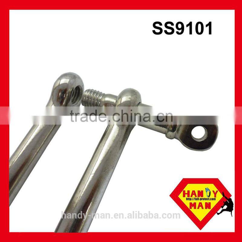 Marine Deck Hardware Stainless Diamond Eye With Ring Plate