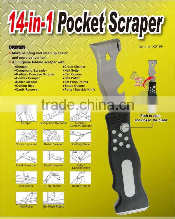 14-in-1 Pocket Scraper