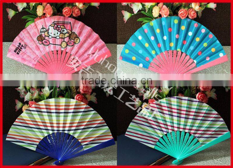 Customized plastic Spanish fan