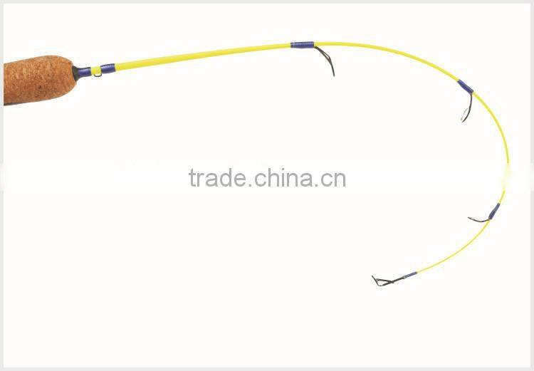 80CM Fiberglass Ice Fishing Rod in Different Colors