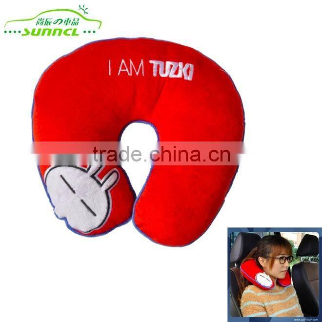 UK Flag U Shape Neck Pillow Filled with Polystyrene Beads