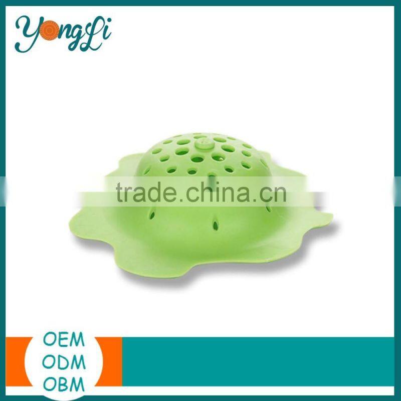 Hot New Products Kitchen Rubber Flower Shape Sink Drain