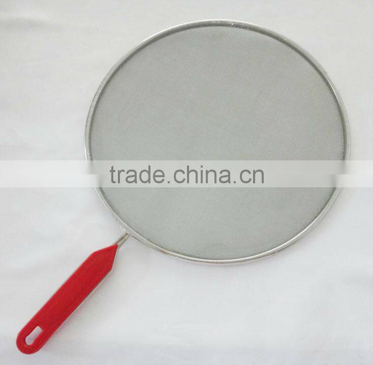 splatter cover with PP handle