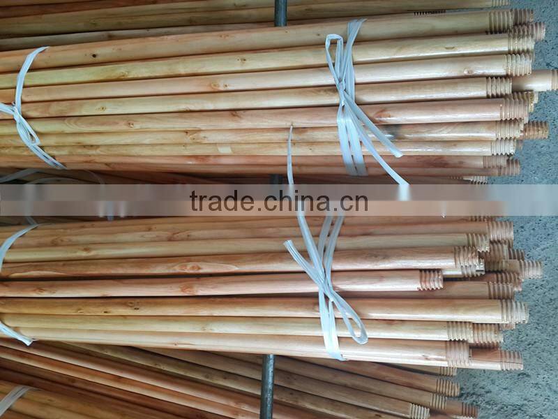 wooden handle for broom,mop/130cm*22mm ice scraper wooden handle/Italian screw wooden handle