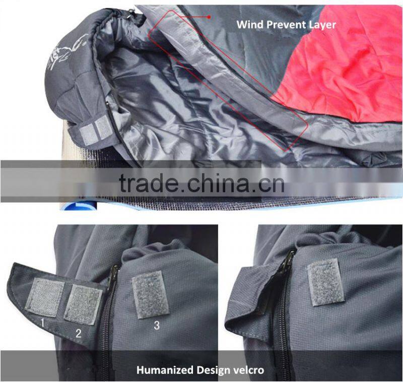 Hiking Sleeping Bag Thermal Sleeping Bag with Compression Sack